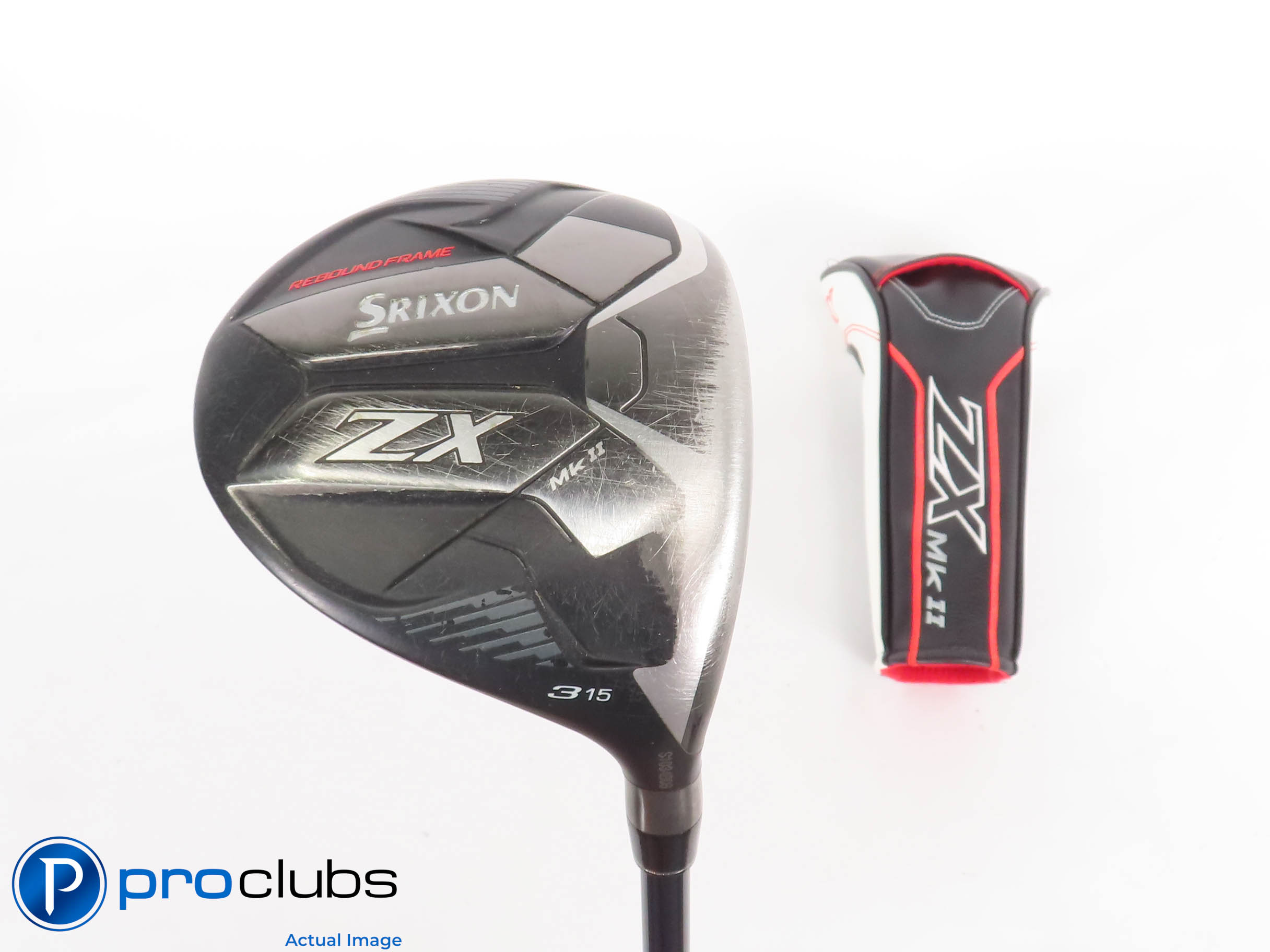 Srixon ZX MK II 15* 3 WOOD w/Cover - Ventus Blue 7S Stiff